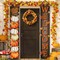 Pumpkin Maple Leaves Leaf Door Fall Decorations Porch Banner Fall Banner Autumn Thanksgiving Decorations Board Wall Hanging Farmhouse Supplies Pumpkin Porch Decorations Outdoor for Home Office Holiday